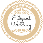 As Featured on Elegant Wedding